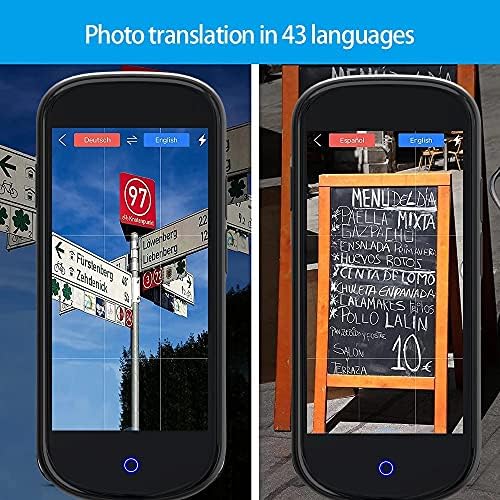 Fzzdp V12 4G Smart Инстант Гласовно Скенирање На Фотографии Преведувач 4.0 Поддршка На Екран На Допир Офлајн Пренослив Превод На Повеќе Јазици