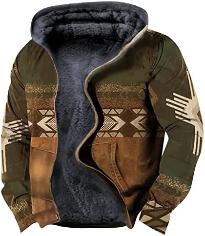 Јакни за мажи за мажи Обичен маскирен спортови за џемпер со долги ракави со качулка со јакни со палто