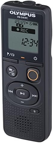 Олимп ВН-541pc дигитален диктафон со снимање со еден допир, функција за откажување на бучава, 4gb меморија, снимање на четири