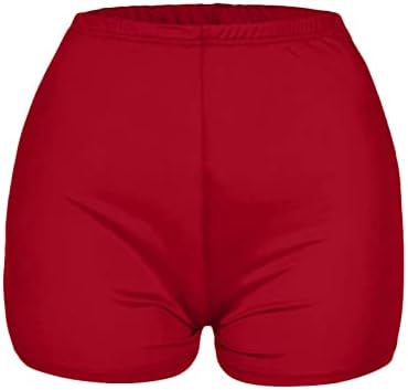 Тенок обичен панталони Печати писма за клубови Clubените се протегаат летни домашни шорцеви за јога шорцеви тренингот половината