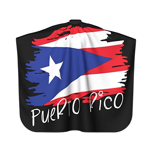 Порторико Знаме 3д Печатење Професионален Бербер Кејп Коса Сечење Фризерски Салон Кејп Фризерски Престилка 55 Х 66