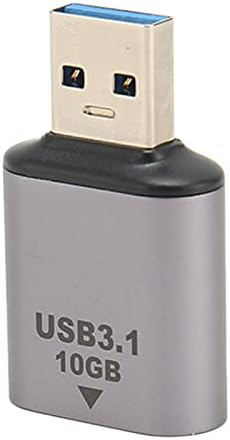 Конвертор на Naroote USB 3.1, преносен USB 3.1 до USB 3.1 10Gbps машки до женски адаптер за телефон