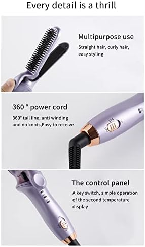 Автоматско зацрвстувањето на чешел за виткање Брзо греење Не се повреди повеќе алатки за стилизирање на косата за коса