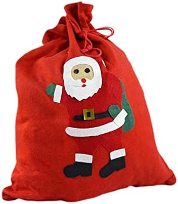 Besportble Божиќна торба вреќа со вреќи Xlarge торба за подароци xmas неткаени ткаенини торбички торби за складирање на накит за бонбони