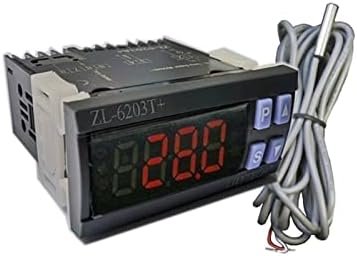 Заахх ZL-6203T+ 30A Излезен тајмер за реле за и исклучување на термостатот на контролорот на температура