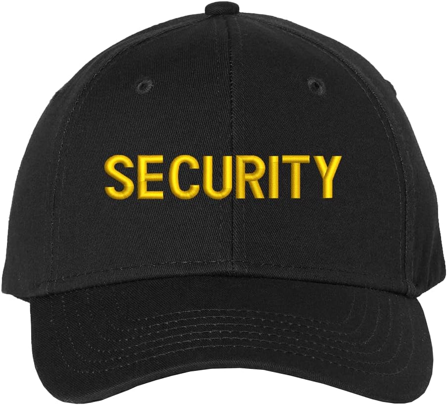 Армиски универзум безбедносен бејзбол капа структурирана униформа службеник за заштита на службеници за прилагодување на капакот