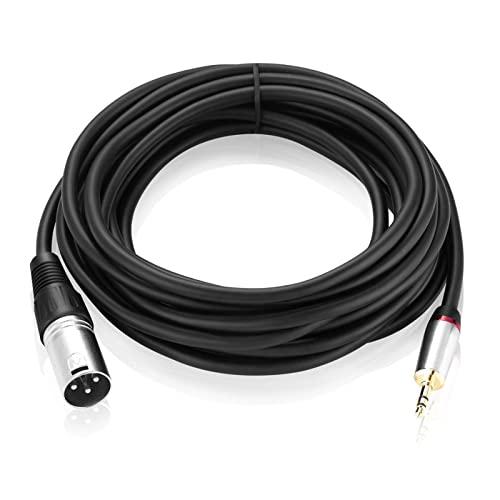 3,5мм стерео џек машки до XLR машки кабел за микрофон 1,8м 3м 5м 10м