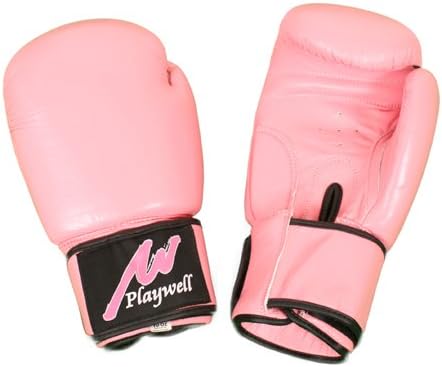Playwell Boxing Groves Leather со бесплатни обвивки за боксер