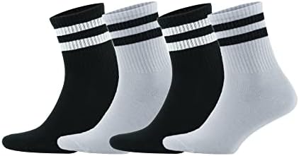 Soytemiz unisex 4 пакувани спортови чорапи со парфем памук