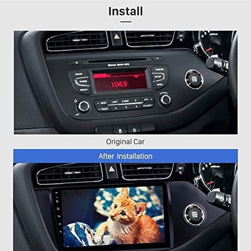 9-Инчен Екран На Допир Авто-Стерео-Мултимедијален Плеер За K. IA Фрлија RHD 2012-2014, FM/Bluetooth/WiFi/SWC/Огледало Линк/Заден Поглед