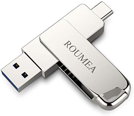 РУМЕА 256GB USB ТИП Ц Флеш Диск Двоен USB 3.2 Палецот Диск За Андроид Паметни Телефони Таблети Macbook Chromebook Pixel-256GB