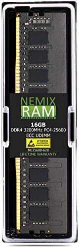 Nemix RAM меморија 16 GB DDR4 3200MHz PC4-25600 ECC UDIMM компатибилен со Dell PowerEdge T150 сервер