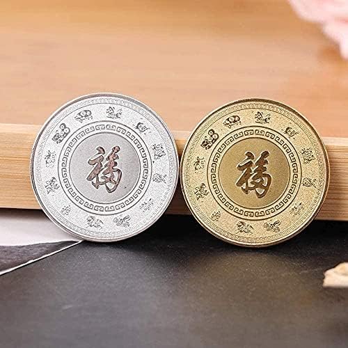 Предизвик Монета 2021 Година На Волот Комеморативна Монета Ада Криптовалута Хороскопска Комеморативна Колекција На Монети Занаети