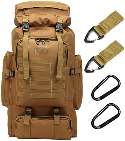 70L водоотпорен пешачки пакет Голем ранец за пешачење, лов на кампување ранец за ранец на отворено спортски ранец