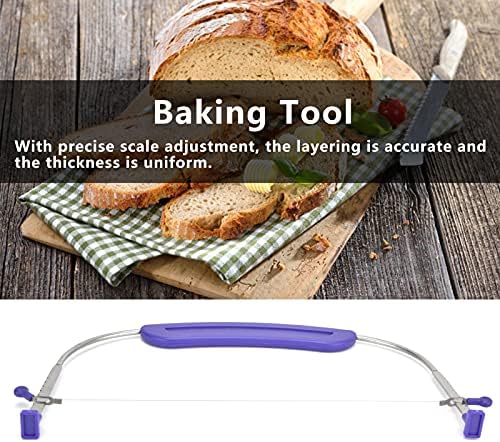 Машина за торта, Безбедна Практична Професионална Алатка За Сечење Торта Нерѓосувачки Челик Погодна За Правење Торта За Дома За