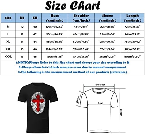 HDDK MENS војник со кратки ракави маици летни прсти вера Исус крст печатење на врвни тренинзи за вежбање спортска маичка