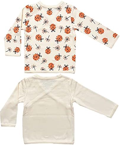 Облека Од јавор Органски Памук Бебешко Кимоно Боди СО Долги Ракави ДОБИВА Сертификат