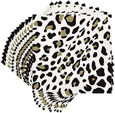 Салфетки од леопард, 16 КТ