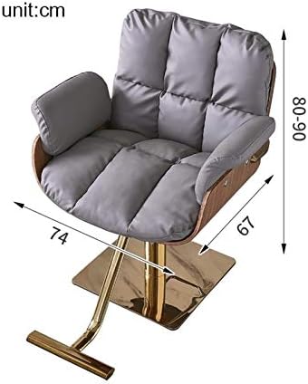 WFYW Класичен салон стол за стилист за коса од берберница, столчиња за салони за столче за стилист за коса, хидраулични прегледи