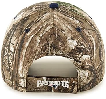 '47 Машки Realtree Camo New England Patriots Frost MVP прилагодлива капа