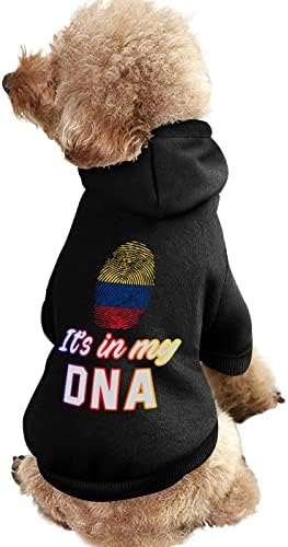 Колумбија Тоа е во моите костуми за кучиња и мачки, симпатична миленичиња дуксери со капа, симпатична облека за облека