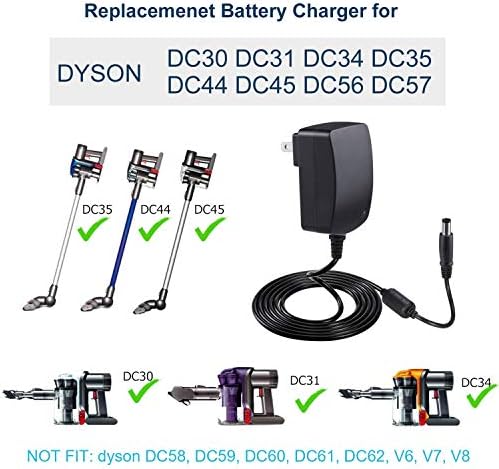 ДРВО.NB 16.75 V-24.35 V/348ma Ac Адаптер За ПОЛНАЧ За Dyson DC30 DC31 DC34 DC35 DC44 DC45 DC56 DC57 Апсолутно 7, 4X5, 0mm