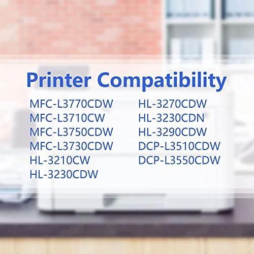 Мандбој Компатибилен TN227 2BK/1C/1M/1Y Тонер Кертриџ Замена За Брат HL-3290CDW 3210CW 3230CDW 3270cdw Печатач, 5/Пакет TN 227