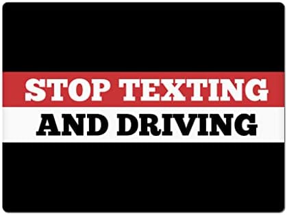 Престанете Да Возите И Испраќате Пораки Магнет За Автомобил 2 ПАРЧИЊА - Предупредувачки Магнет За Автомобил-Налепница За Дизајн
