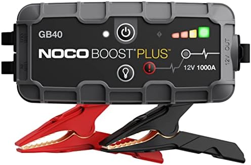 NOCO Boost Плус GB40 1000 Засилувач 12-Волти Ултрасафе Литиум Скок Стартер Кутија, Автомобил Батерија Засилувач Пакет, Преносни Напојување