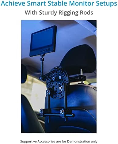 Систем за контрола на монитори на Универзален задниот дел на задното седиште за местење во автомобил. Прилагодлив монитор/тркало/џојстик