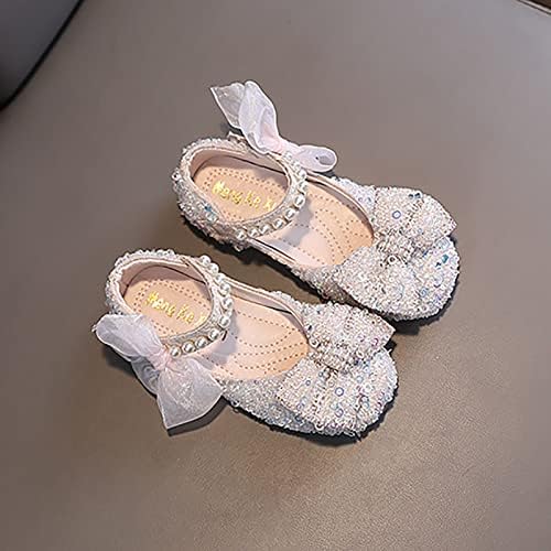 Девојки сандали кристално бебе новороденче, деца чевли за деца принцези чевли бисерни чевли танцуваат единечни чевли дождовни