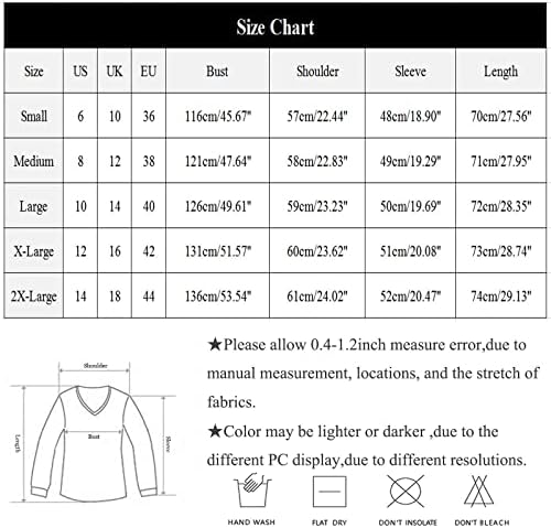 Женски графички џемпери 1/4 патент v-врат прилагодлива гроздобер униформа топли благодарни кошули за жени