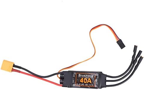 Ejoyous 40A без четка ESC Контролер на брзина 5V 3A BEC излез за RC Drone Airplanes без четка ESC