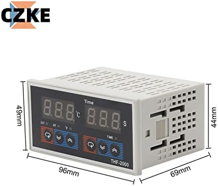 Инструмент за контрола на интеграција на времето и температурата на времето и температурата THF-2000 AC85-AC265V 50Hz Дигитален дисплеј PID