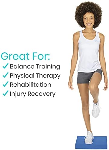 Вив Рамнотежа Рампа-Пена Голем Тренер За Јога Мат За Физикална Терапија, Тренинг За Стабилност, Вежбање На Коленото И Глуждот, Тренинг