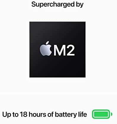Јаболко 2022 Macbook Air M2, 16GB RAM МЕМОРИЈА, 256gb Складирање-Простор Греј