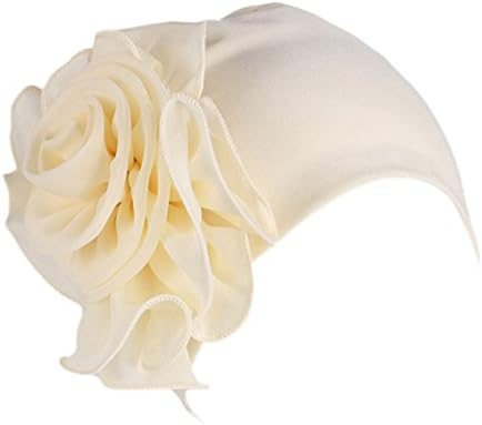 Турбан за жени ретро руфла цвет хемо -бени капа модни глави за завиткување на черепот за жени што се залепуваат од карцином за карцином