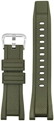 AEMALL Guber Watchband ЗА GST-210/W300/400G/B100 Нараквица 26 * 14mm Водоотпорни Силиконски Ремени Додатоци