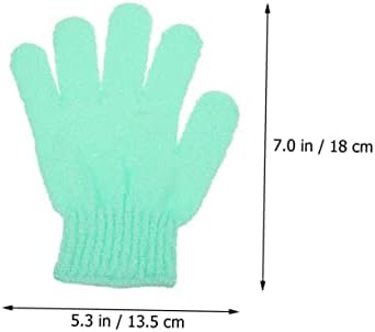 Fomiyes 20 парчиња ексфолирачки ракавици Природни чистење на телото чистење чистење на чистење сунѓери за употреба на домаќинства за употреба