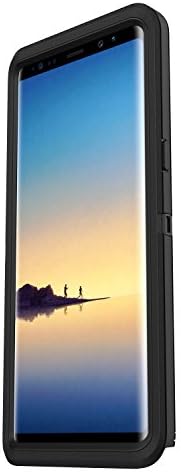 Отербокс Бранител Серија Без Екран Издание Случај За Samsung Galaxy note8 - Мало Пакување-Поликарбонат, Kickstand, Црна