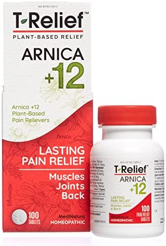 Medinatura цело тело + пакет на зглобови T-Relief Arnica +12 Природни таблети за болка во артритис 100CT + T-Relief Arnica +12 Природни таблети за олеснување на болката 100CT
