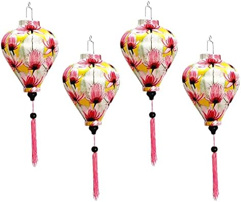 Hoi A Lanterns од свила 35 см за свадбената забава декор градина забава двор на отворено затворен украси за украси за украси за забави