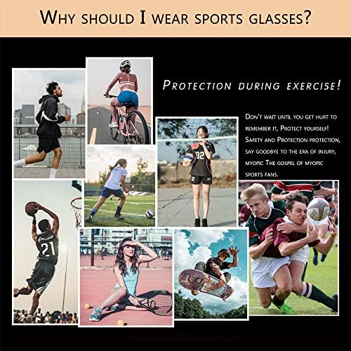SoOgree Sports Hgggles - Работи за очила за заштита на очила за мажи и жени амортизирање и анти -магла со прилагодлива лента