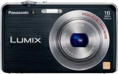 Panasonic Lumix DMC FH-8 16.1 MP дигитална камера со стабилизиран зумирање со оптичка слика со широк агол од 5x