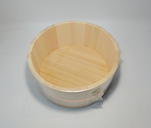 Направено во Јапонија Хиноки Оке чисто дрво кофа со када