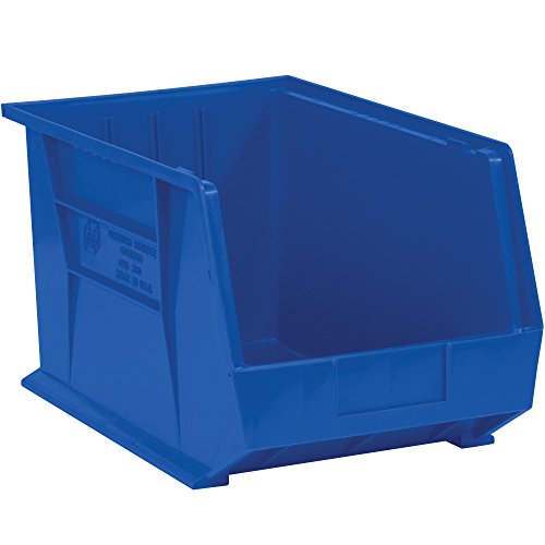 Кутии Брз BFBINP1611V Пластични Магацинот &засилувач; Висат Кутии За Отпадоци, 16 x 11 x 8, Слонова Коска