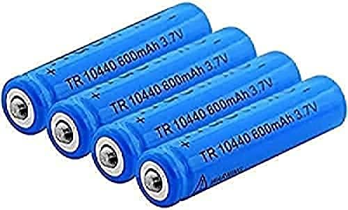 Мокксим Lit Литиумски батерии3. 7V 600Mah 10440 Lion Јонски Литиумски Батерии Батерии За Полнење За Далечински Управувач Фенерче