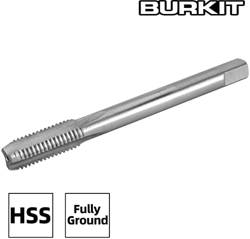 Burkit M9 x 0,75 конец Допрете десна рака, HSS M9 x 0,75 директно флитирана машина допре