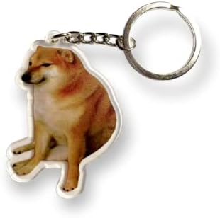 Akinaway Cheems Shiba Inu Doge Premium Acrylic Keychain