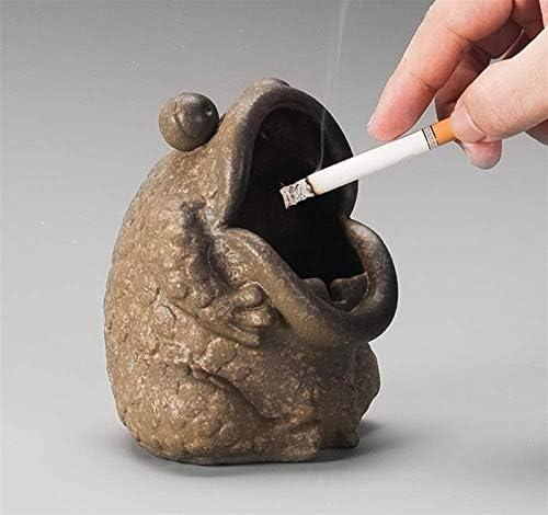 Хуангксинг - Керамичка пепелска личност Симпатична ретро домашна канцеларија за украсување подарок 10.7x12.9cm